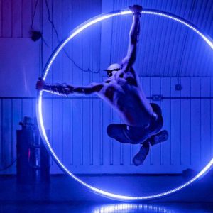 LED Cyr Wheel Act